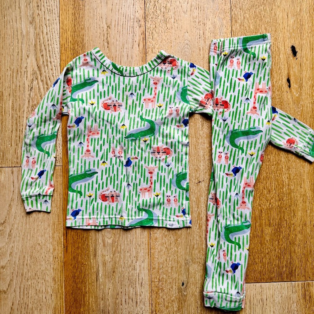 Gap Toddler Jungle Pajamas (4T)